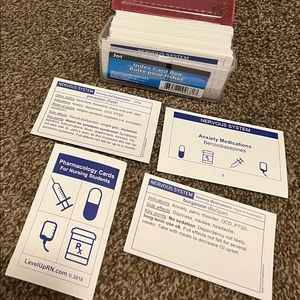 Cathy Parkes pharmacology cards